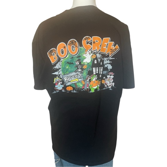 🎃 Buc-ee’s Halloween Mummy Beaver Graphic Tee | Black Unisex T-Shirt Size Large - Picture 3 of 7